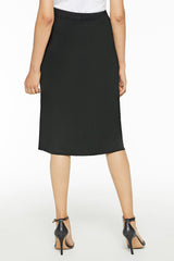 Stud Trim Skirt Color Black