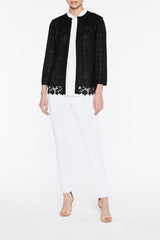 Lace and Knit Jacket Color Black