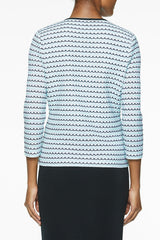 Crystal Accent Knit Jacket