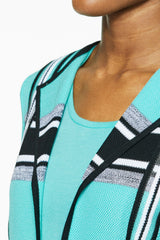 Multi Stripe Knit Jacket