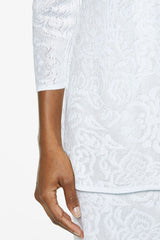 Jacquard Pattern Knit Jacket
