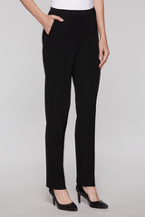 Black Straight Leg Pocket Pant Color Black